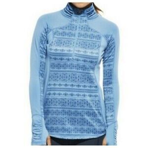 Calia by Carrie‎ Underwood quarter zip pullover. Baby blue size medium. Preowned